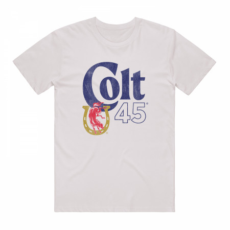 Colt 45 Classic Distressed Logo T-Shirt